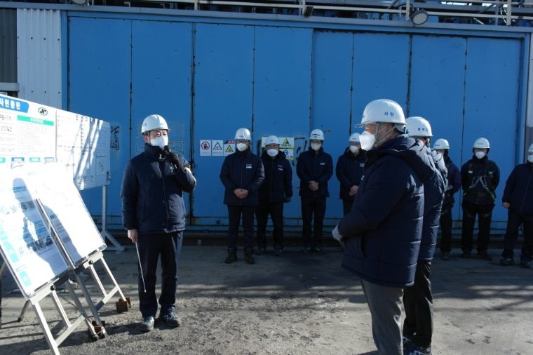 남동발전 김회천 사장, 현장안전경영 시행