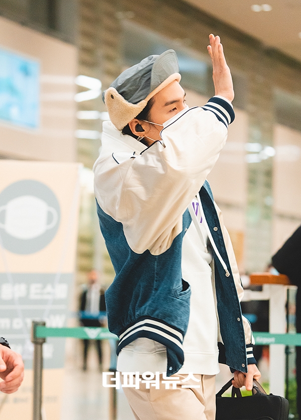 슈가, 인천국제공항 입국