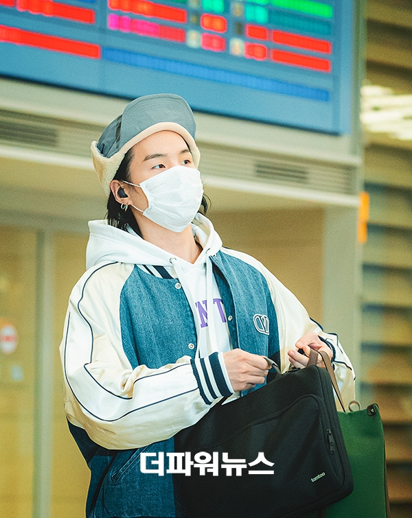 슈가, 인천국제공항 입국