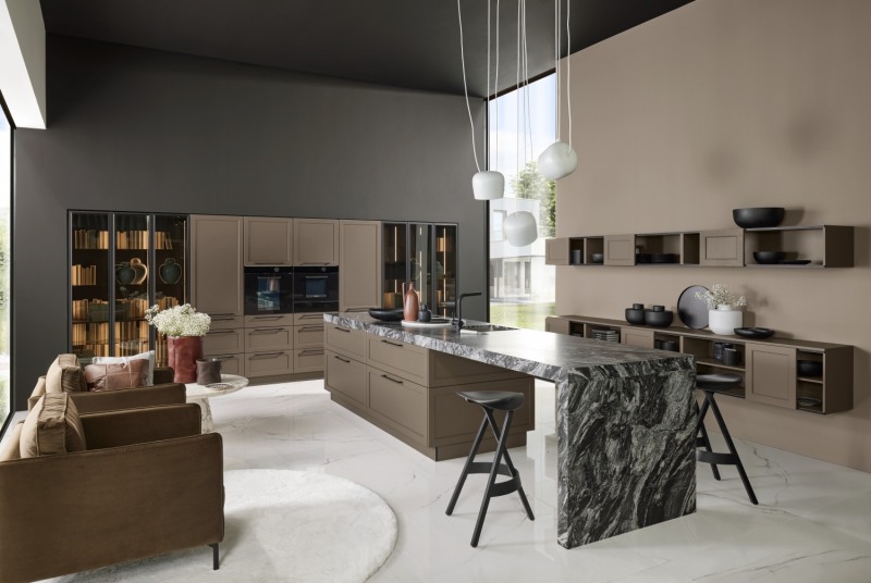 독일 프리미엄 부엌 놀테는 프리미엄 제품을 합리적 가격에 선보이고 있다.(사진=한샘)