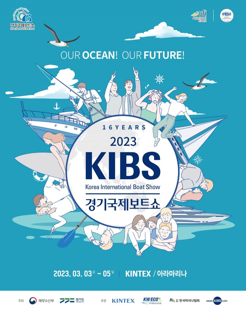2023년 경기국제보트쇼 포스터