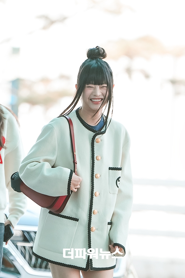 뉴진스 하니, 인천국제공항 출국