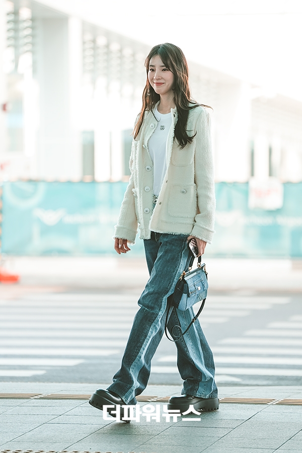 아이린, 인천국제공항 출국