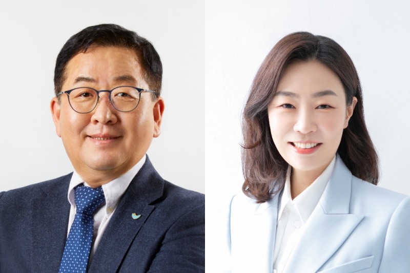 (좌) 파리크라상 이명욱 대표이사, (우) 비알코리아 이주연 대표이사