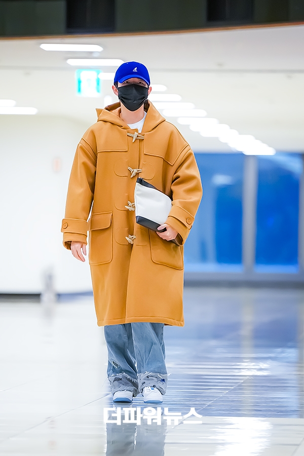 김재환, 김포국제공항 출국