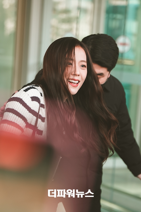 블랙핑크 지수, 인천국제공항 출국