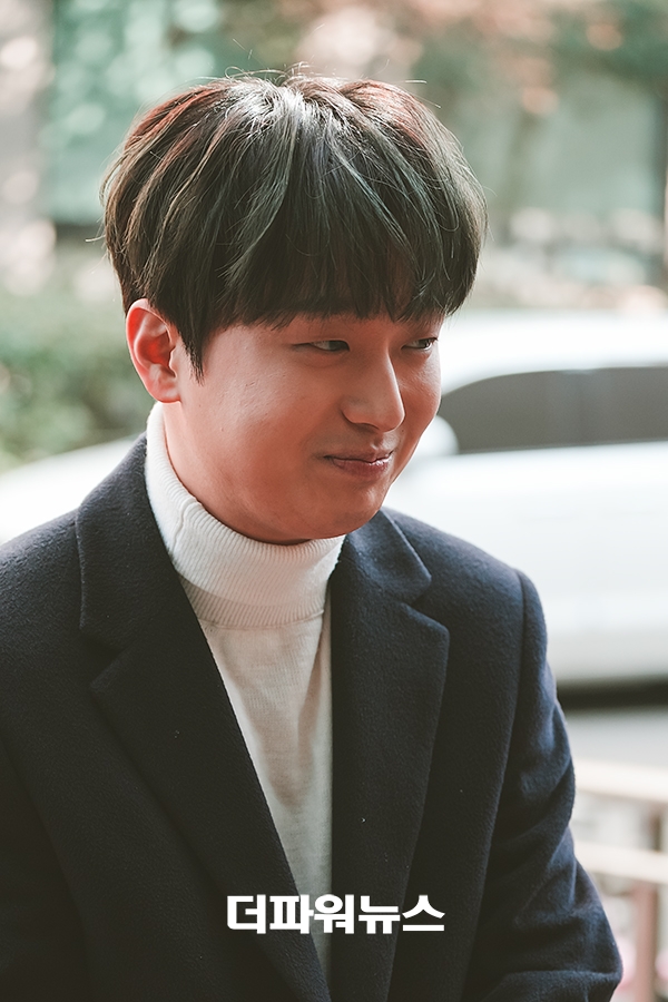 이찬원, 방송국 출근길