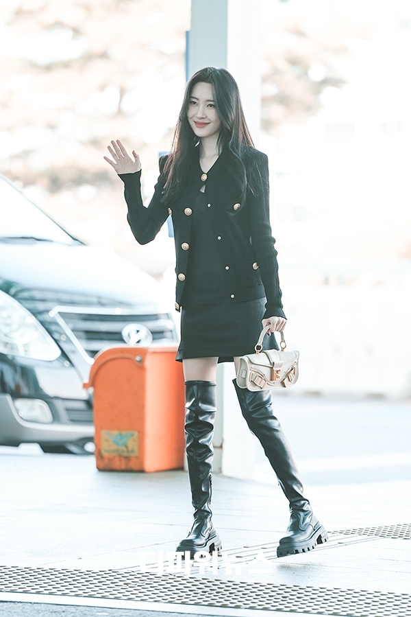 선미, 인천국제공항 출국
