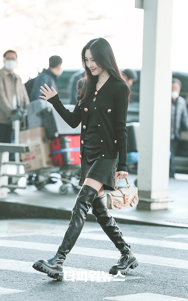 선미, 인천국제공항 출국