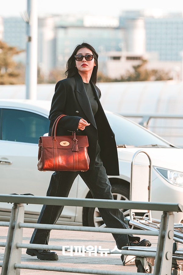 신예은, 인천국제공항 출국
