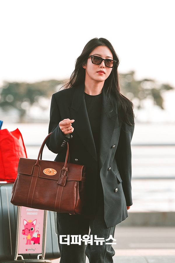 신예은, 인천국제공항 출국