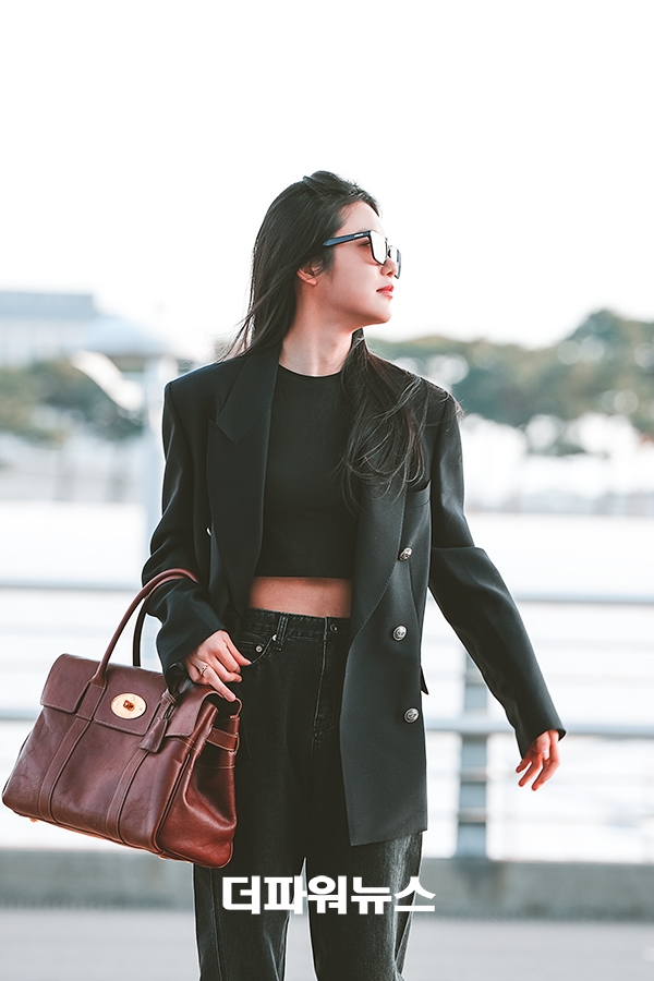 신예은, 인천국제공항 출국