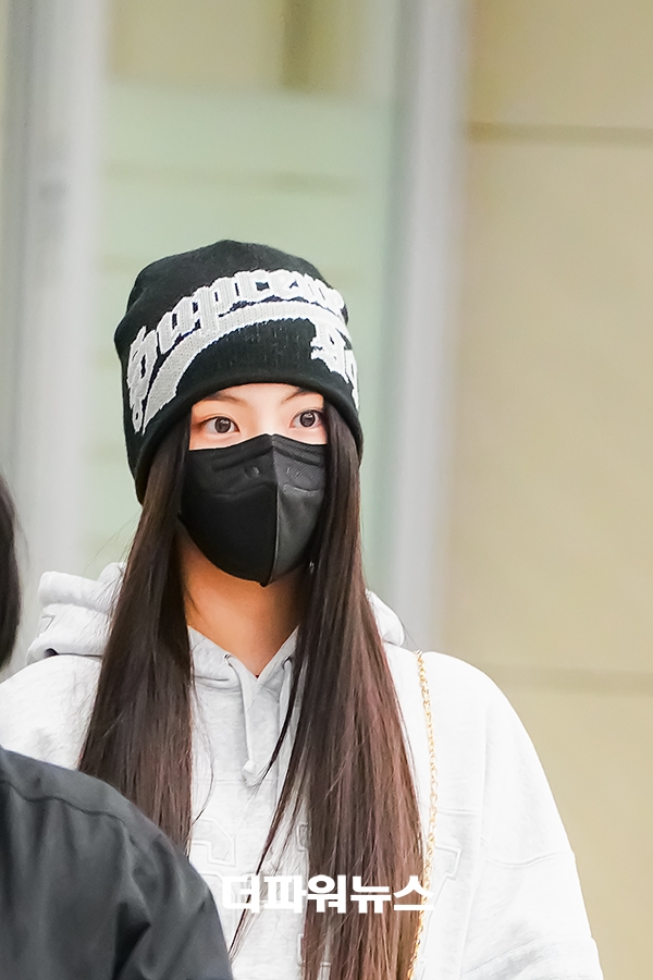 뉴진스 혜인, 인천국제공항 입국