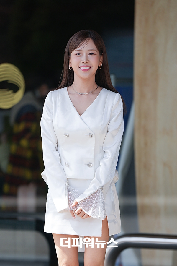 강예슬, 방송국 출근길