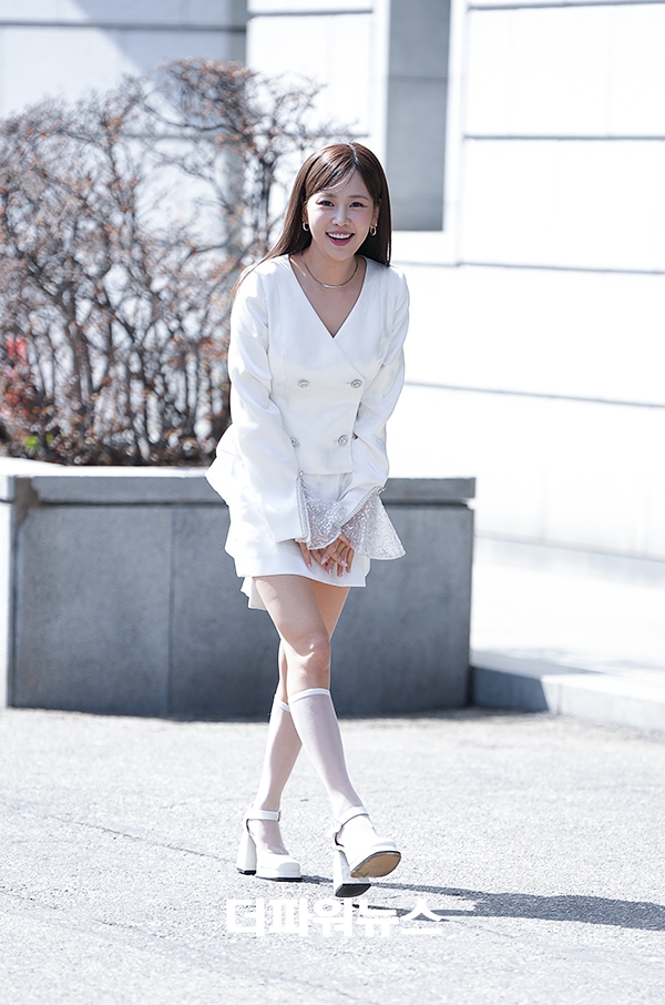 강예슬, 방송국 출근길