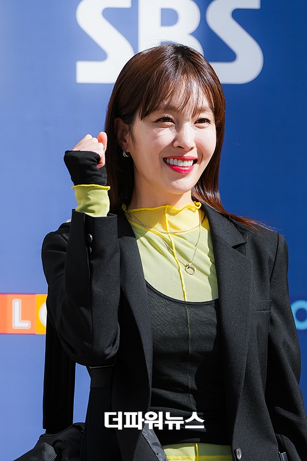 하윤주, SBS 방송국 출근길