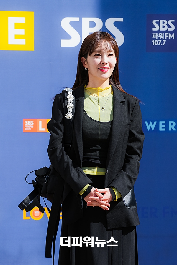 하윤주, SBS 방송국 출근길