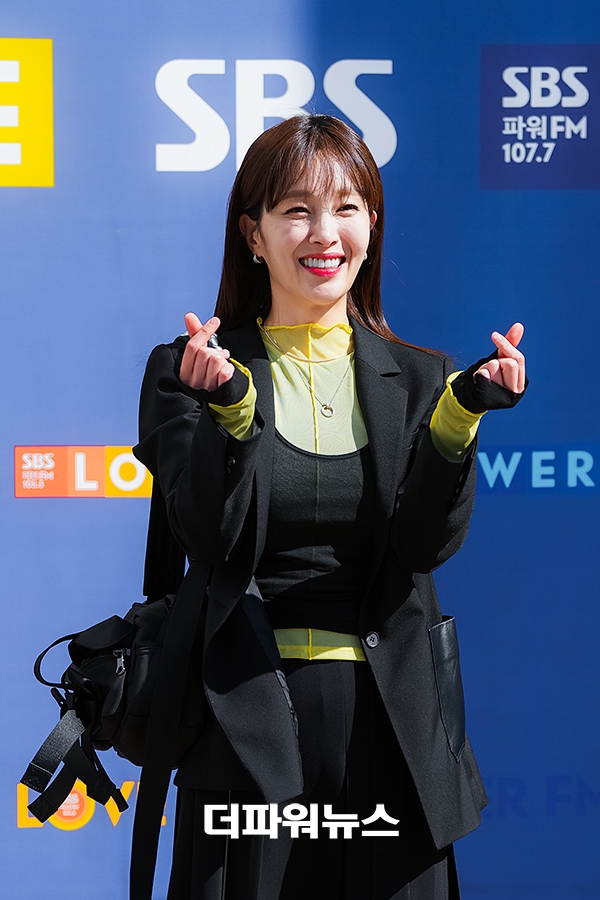 하윤주, SBS 방송국 출근길