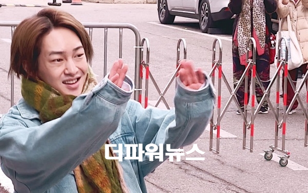 샤이니 온유, 뮤직뱅크 출근길
