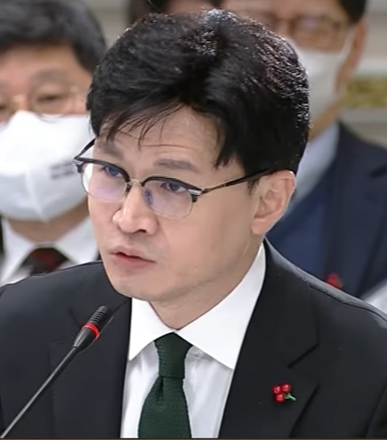 한동훈 법무부장관.