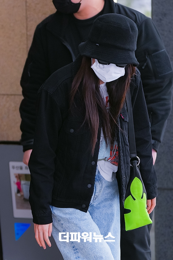 블랙핑크 지수, 김포국제공항 입국