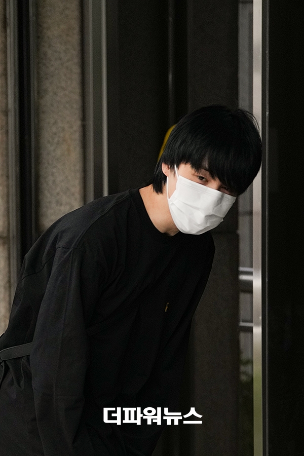 방탄소년단 지민, KBS 방송국 출근길
