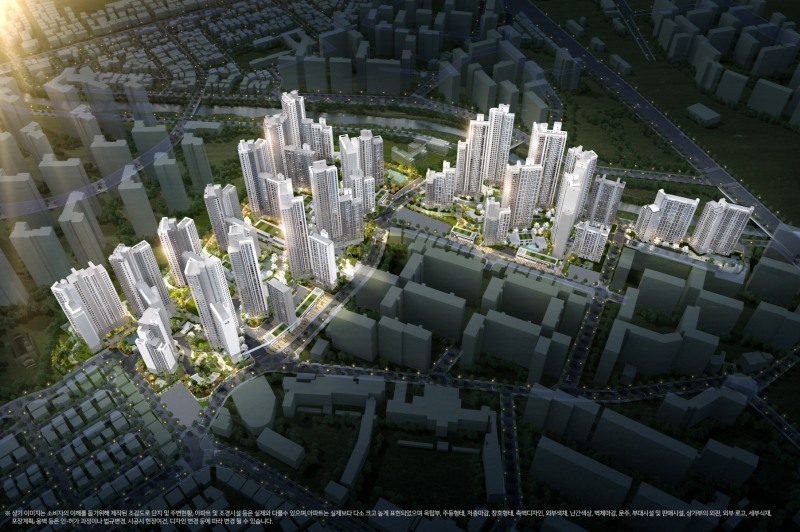 광명자이더샵포레나 조감도.(사진=GS건설)