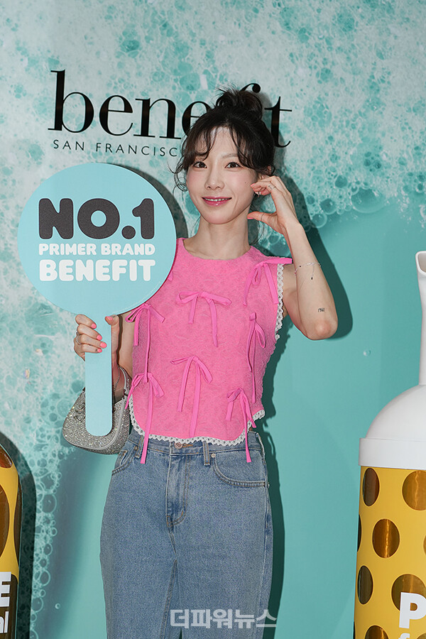 태연,포토월행사