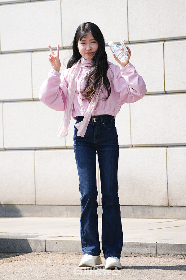 김다현.KBS가요무대출근길