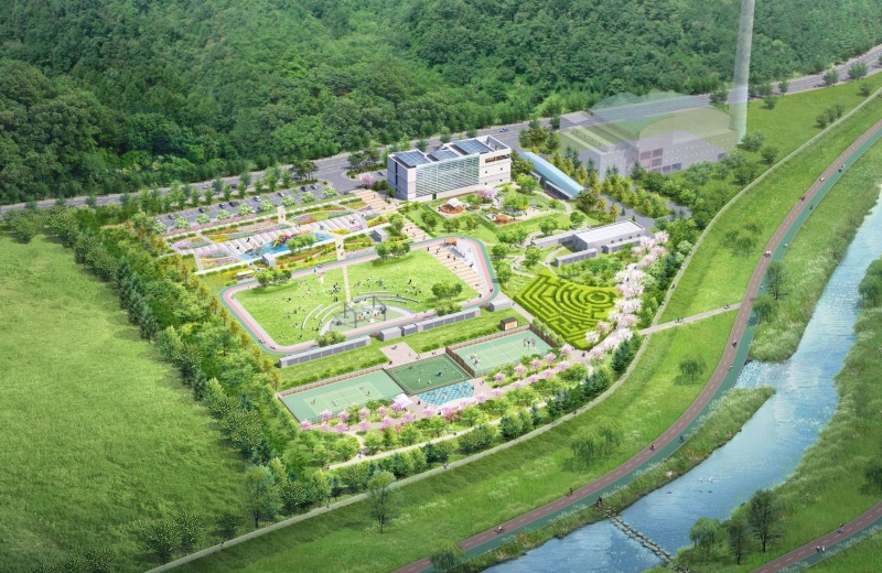 의정부 공공하수처리장 현대화 민간투자사업 조감도.(사진=DL이앤씨)