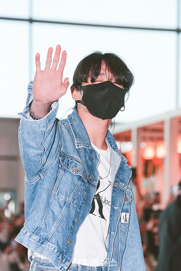 방탄소년단정국,인천국제공항출국