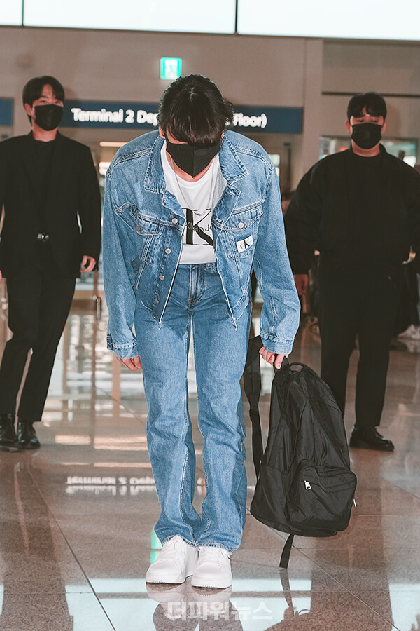 방탄소년단정국,인천국제공항출국