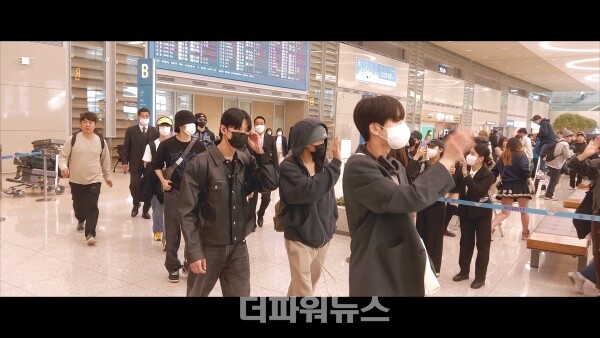 더보이즈,인천국제공항입국