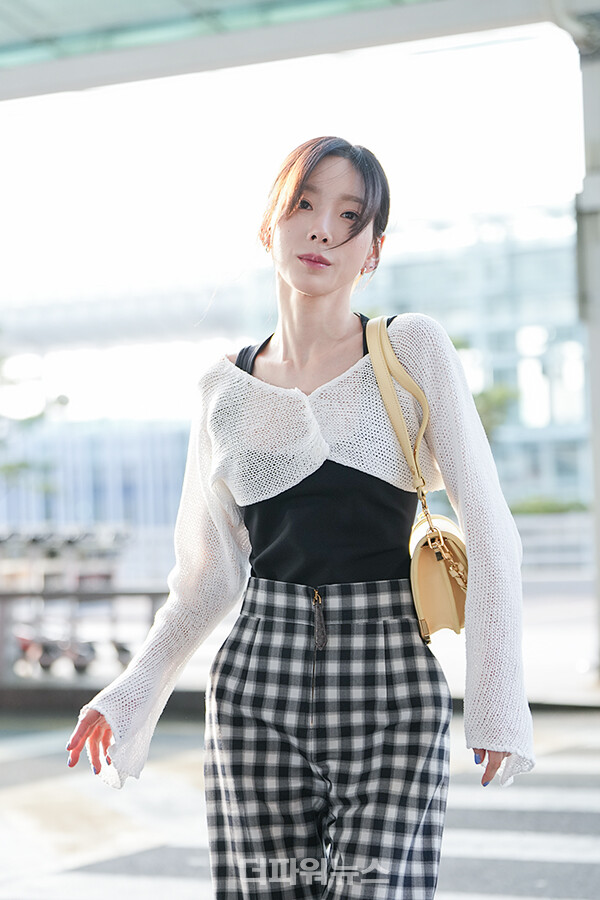 태연,인천국제공항출국