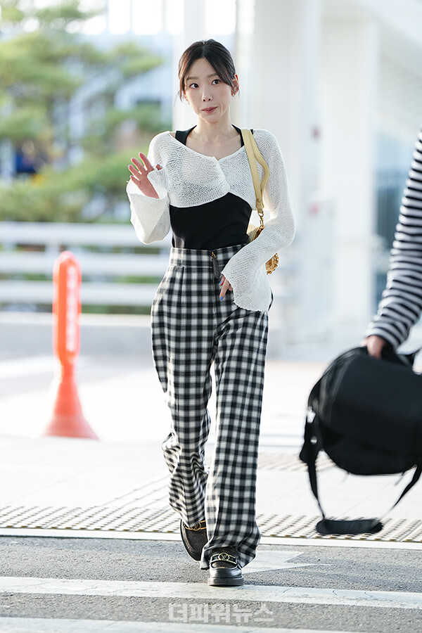 태연,인천국제공항출국