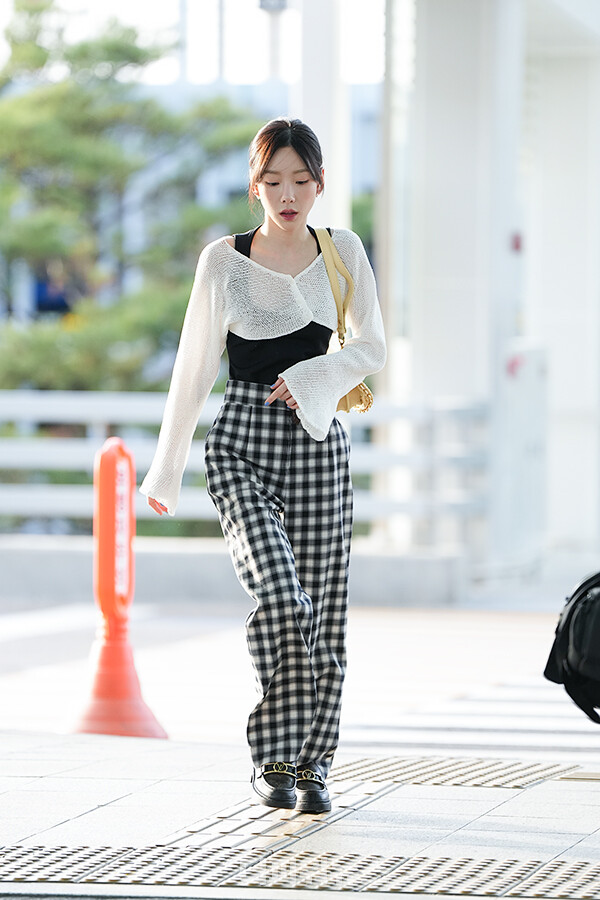 태연,인천국제공항출국