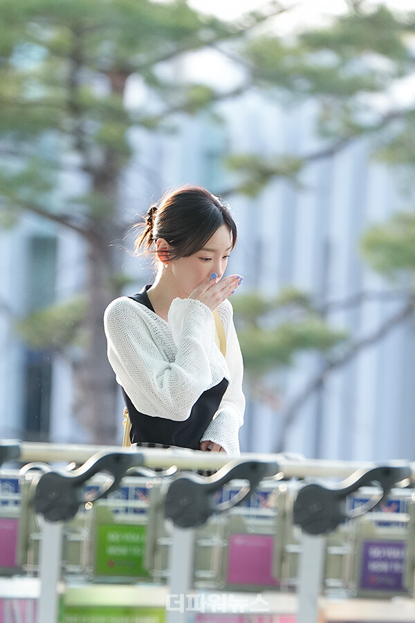 태연,인천국제공항출국
