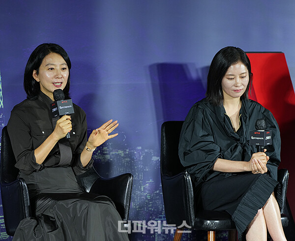 김희애-문소리,넷플릭스‘퀸메이커’제작발표회