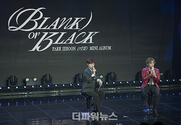 박지훈,'블랭크오어블랙'쇼케이스