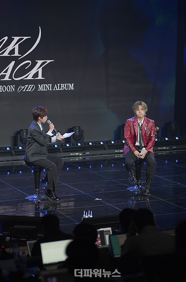 박지훈,'블랭크오어블랙'쇼케이스