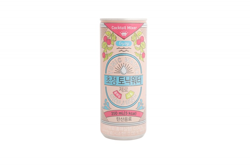 초정토닉워터 제로 홍매실·시소.(사진=일화)
