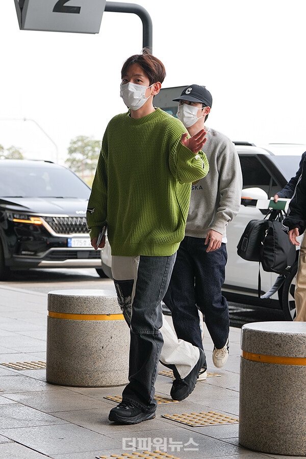 엑소백현,김포국제공항출국