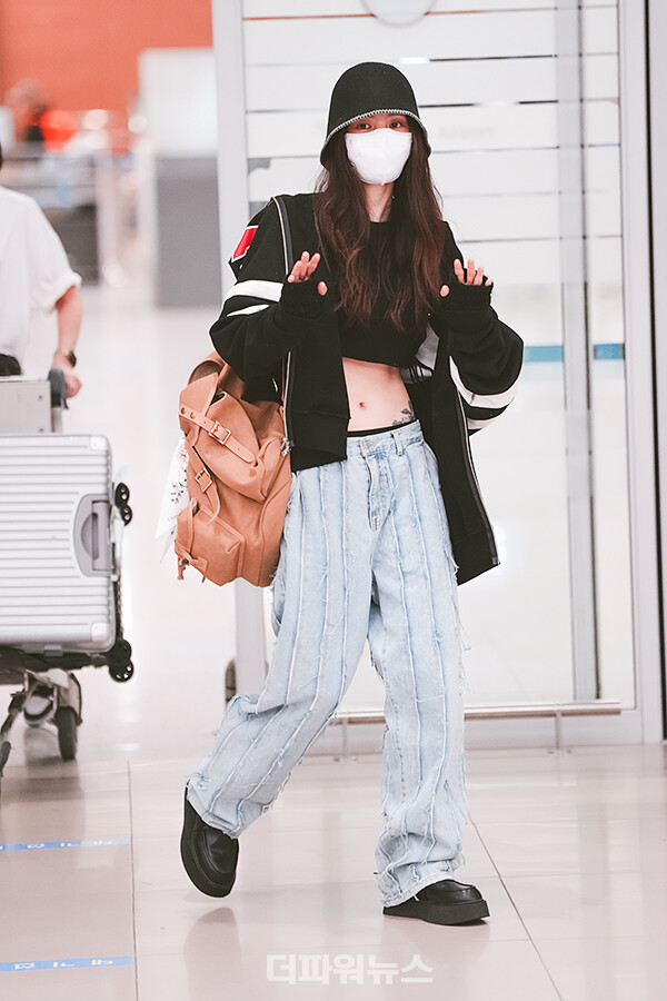 한소희,인천국제공항입국