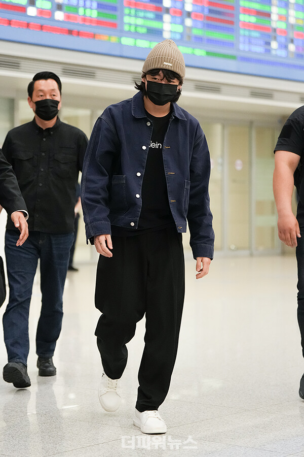 방탄소년단정국,인천국제공항입국