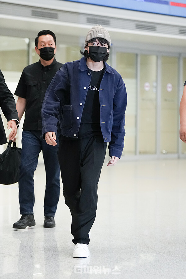 방탄소년단정국,인천국제공항입국