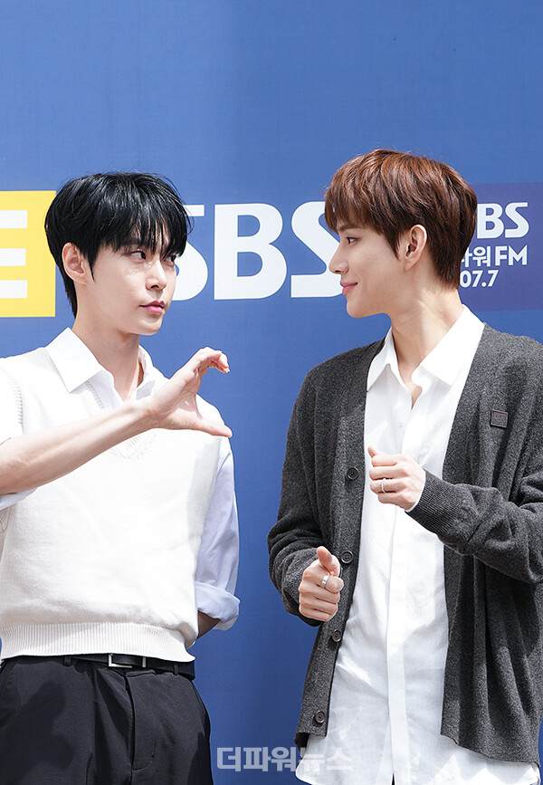 도재정도영-정우SBS방송국출근길