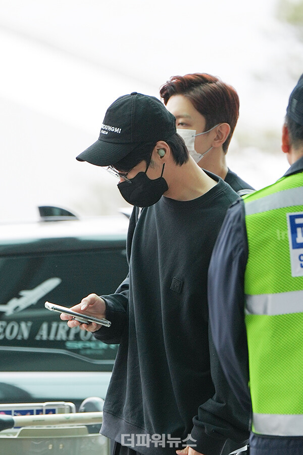 동방신기유노윤호,인천국제공항출국