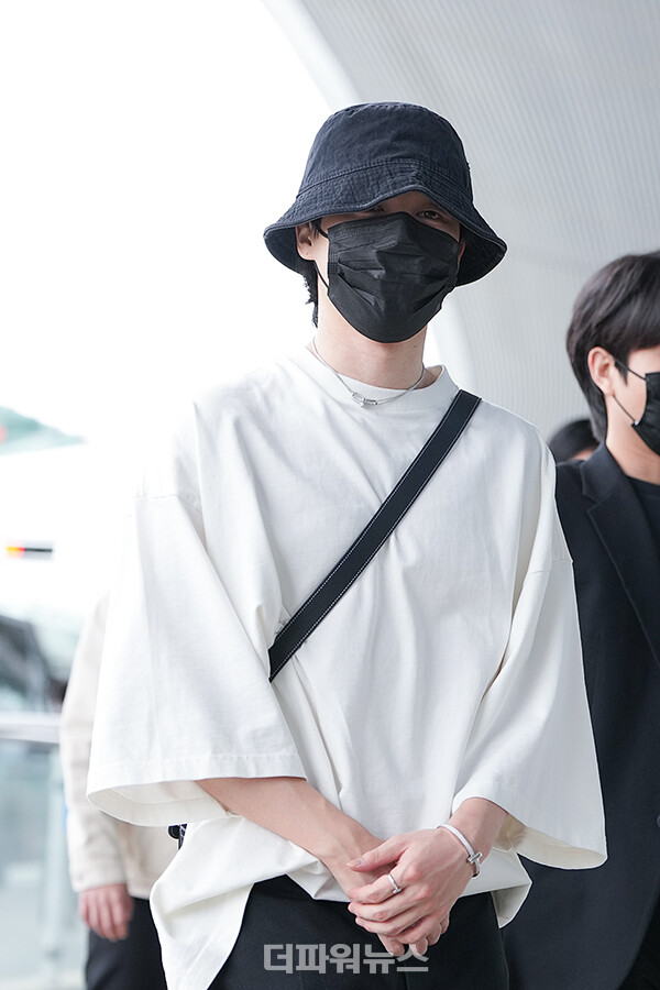 방탄소년단지민,인천국제공항출국