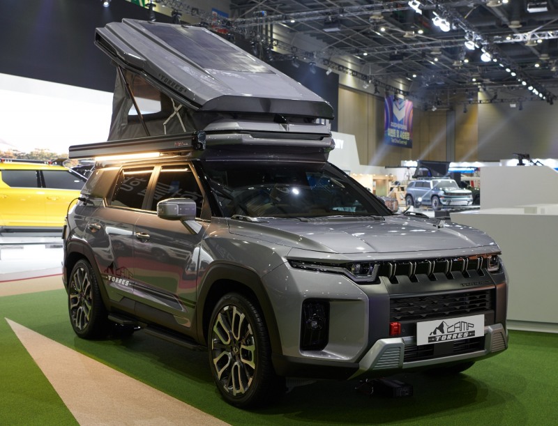 토레스 캠핑카.(사진=KG 모빌리티)