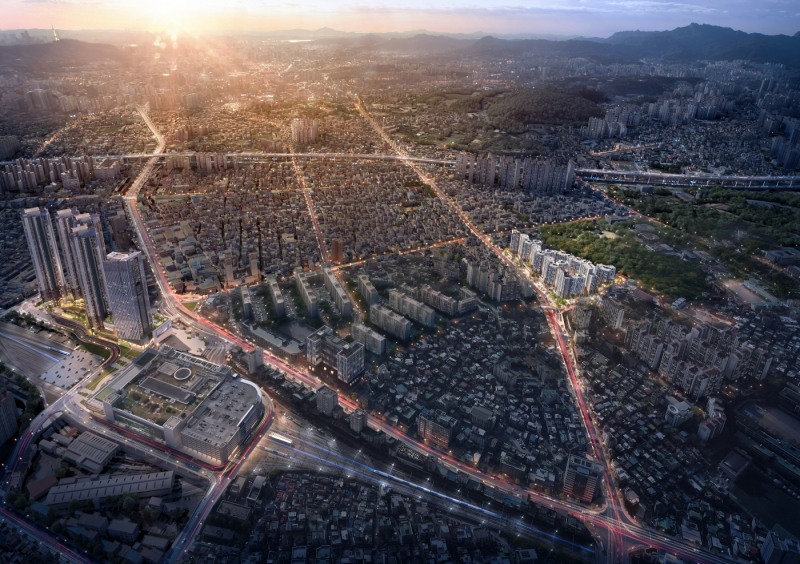 청량리7구역 롯데캐슬 조감도.(사진=롯데건설)